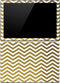 Gold Chevron Surface Pro 4 Skin